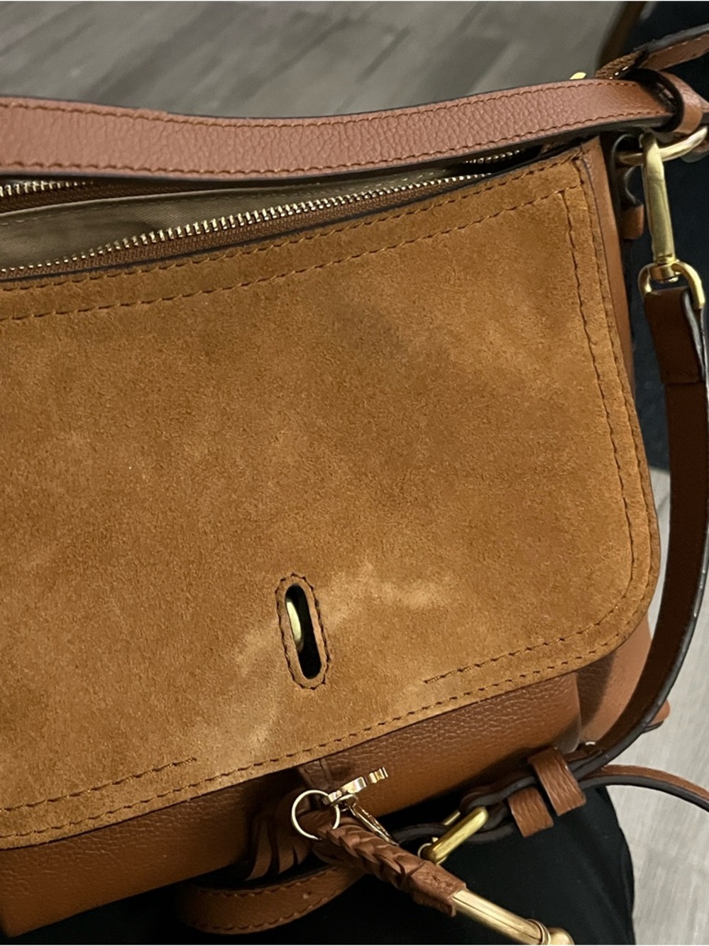 See By Chloe Leather Shoulder Bag - Picture 4 of 14